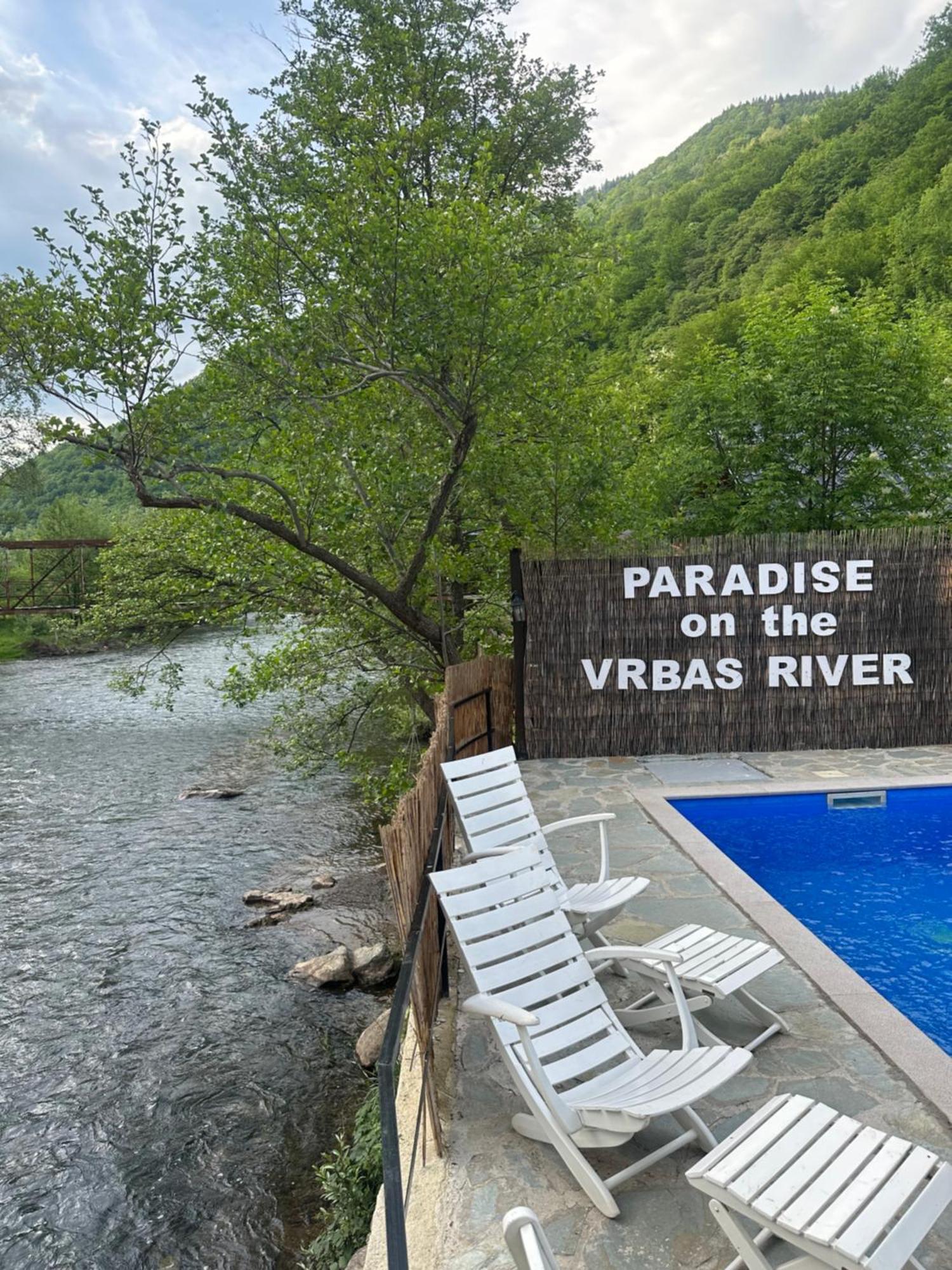 Paradise On The Vrbas River Jajca Kültér fotó